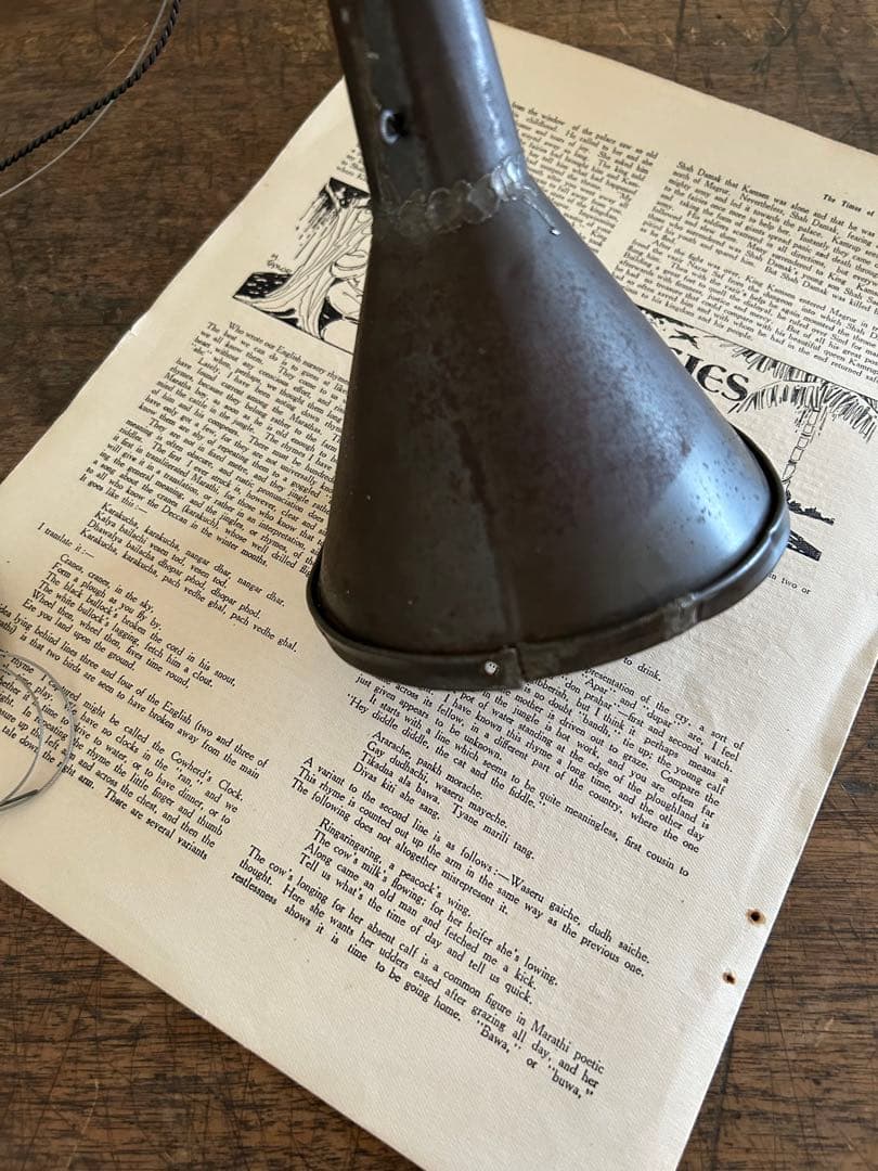 ワイヤーレール照明 古道具照明長さ調整 ワイヤーフック照明