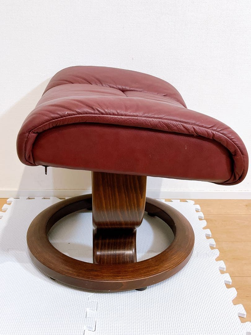 【送料込み】EKORNES エコーネス オットマン ストレスレスチェア レザー