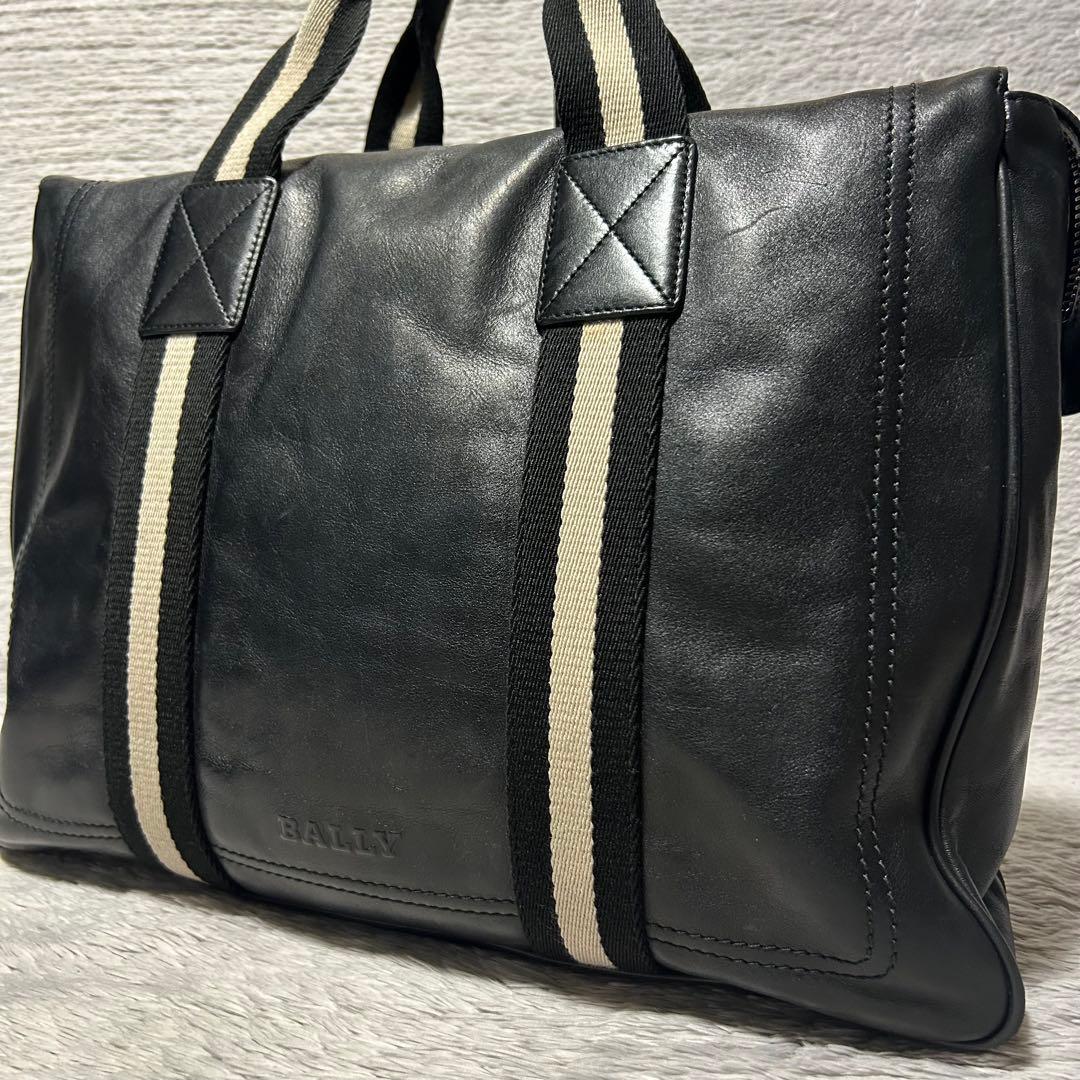 BALLY バリー　ビジネスレザーバッグ　ブリーフケース　レザーバッグ　黒