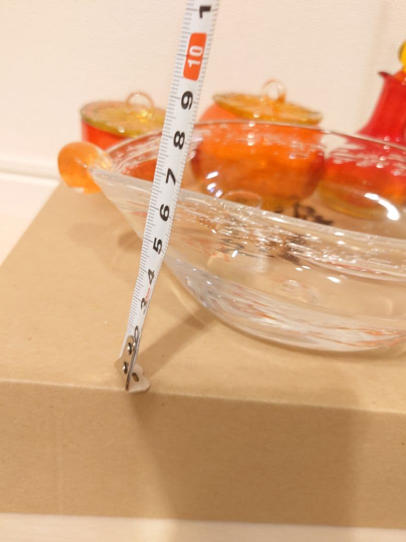 琉球ガラス 小物入れ・キャンディポット・水差し ガラス キャンディ