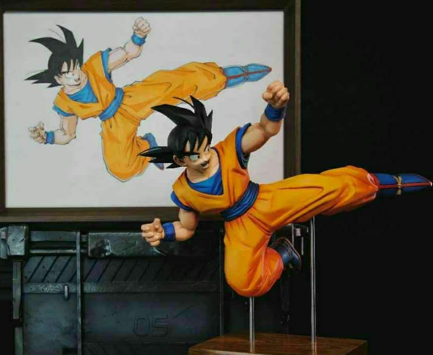 ドラゴンボール ブルマ 孫悟空 ガレージキット フィギュア