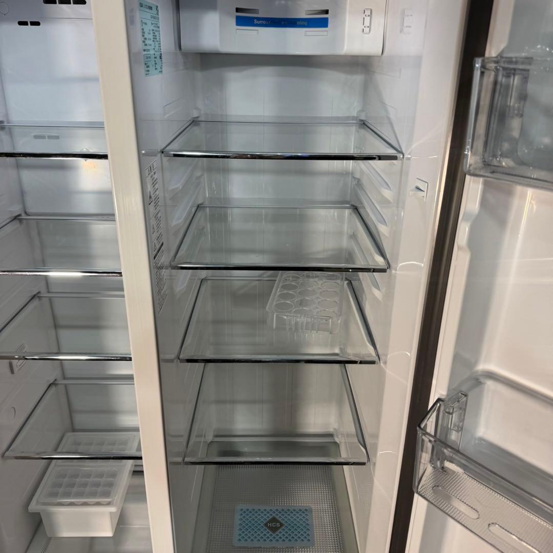 AQUA 冷蔵庫 大型 449L 2ドア AQR-SBS45J 家電 d3466