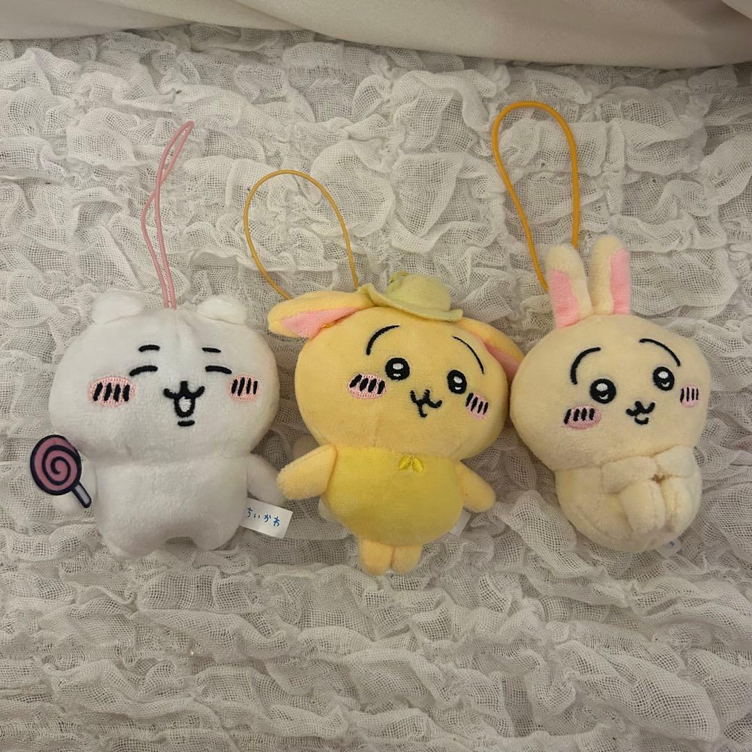 ちいかわ】うさぎだらけ 8点セット ぬいぐるみ&マスコット&ぬいぐるみ