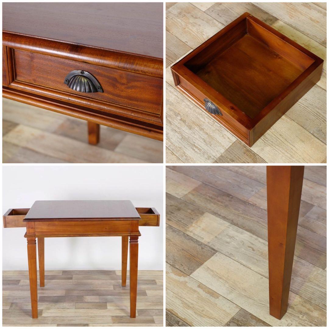 A 新品 アジアン ダイニングテーブル S カフェ カントリー 机 アンティーク