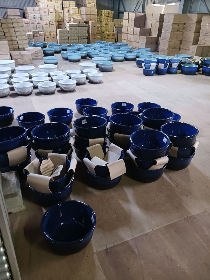 豆助様専用 ∅42 2個セット 陶器睡蓮鉢 メダカ鉢 難有