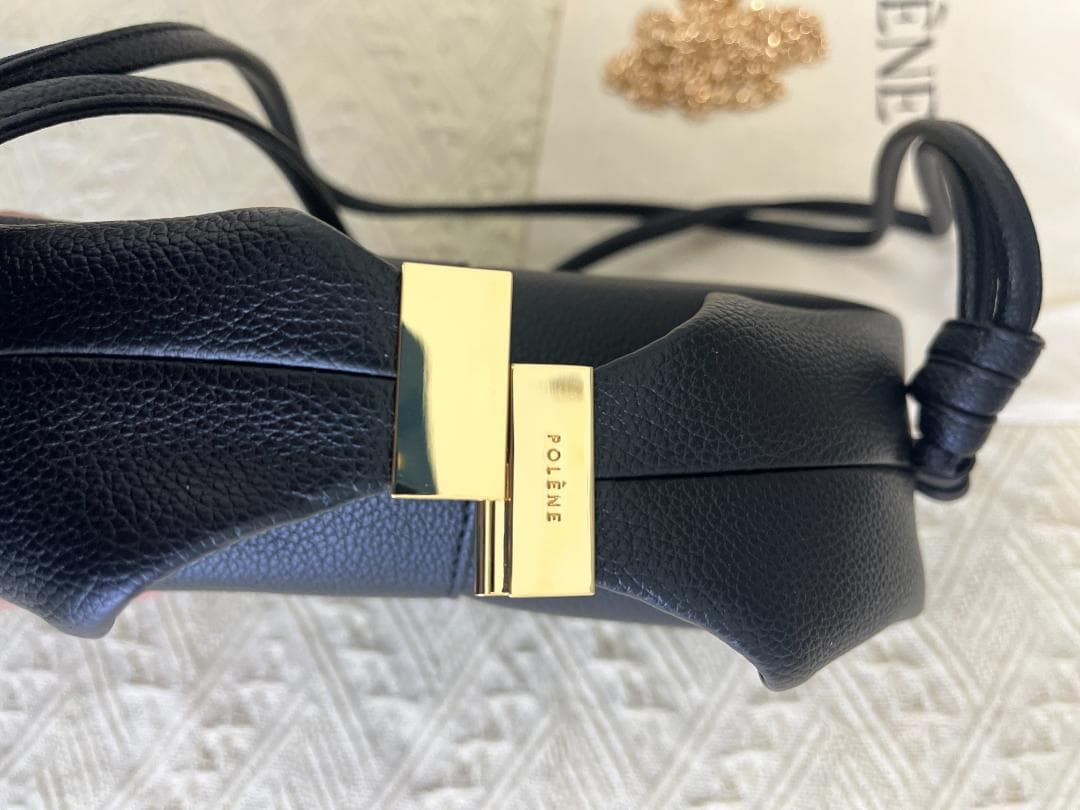 ブルガリ Beri ブラック チェーン ショルダーバッグ 中古 美品