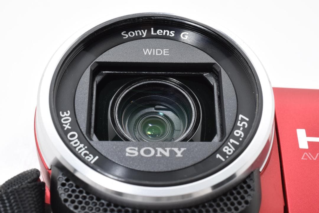 美品 ソニー　SONY HDR-CX680 レッド 1420