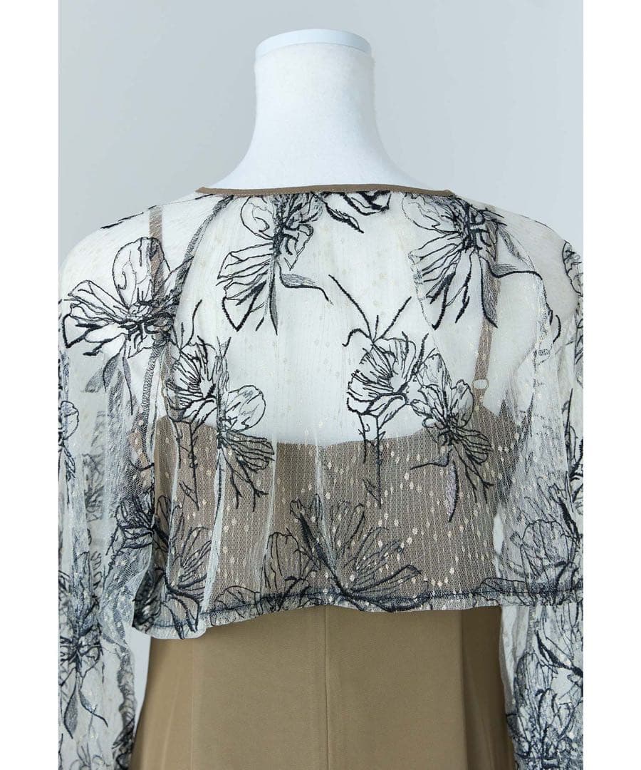 ク★新品★ ニアナMany wayゴールドフラワードレス 2点セット　サンプル品