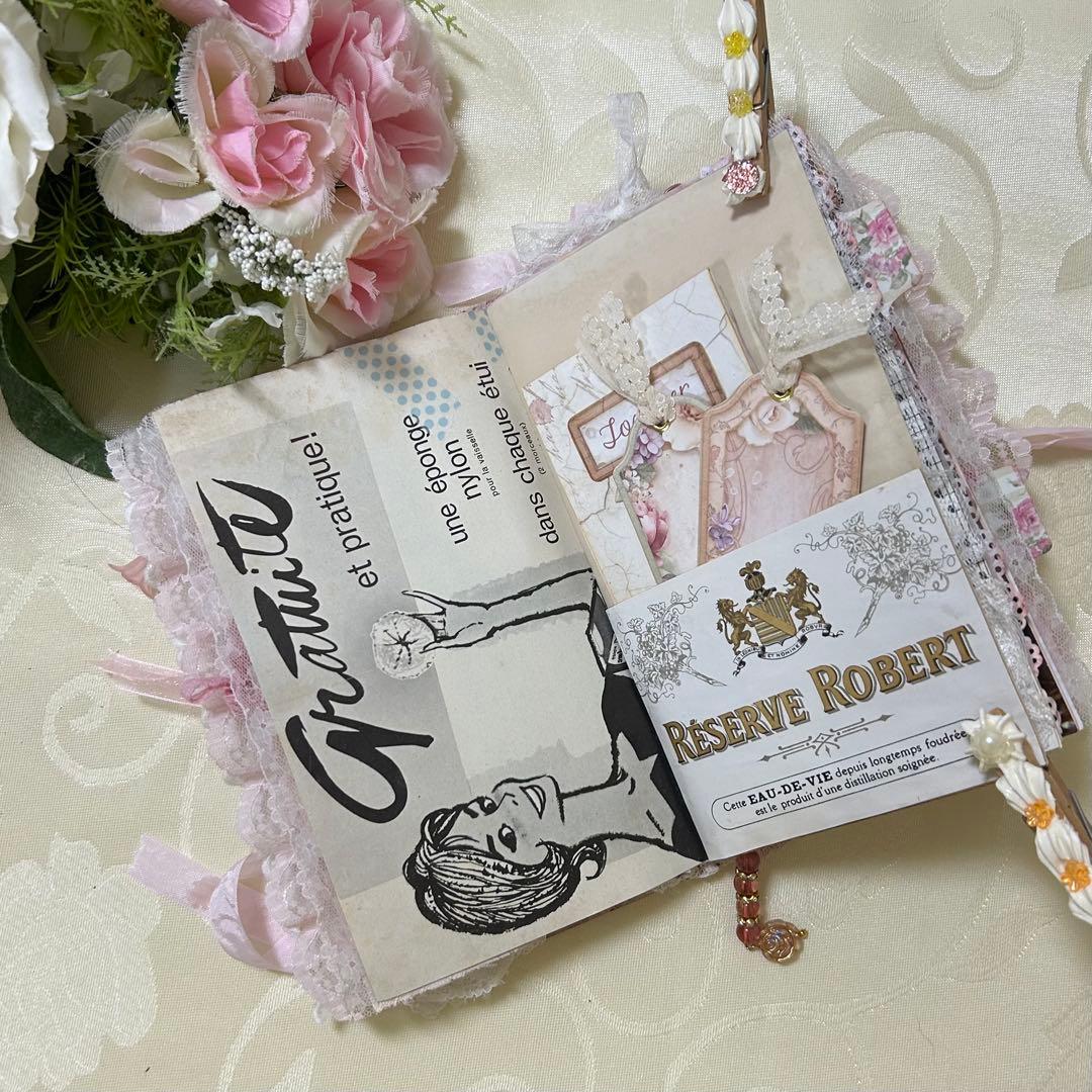 薔薇とレースのジャンクジャーナル・雑記帳　My Family♡