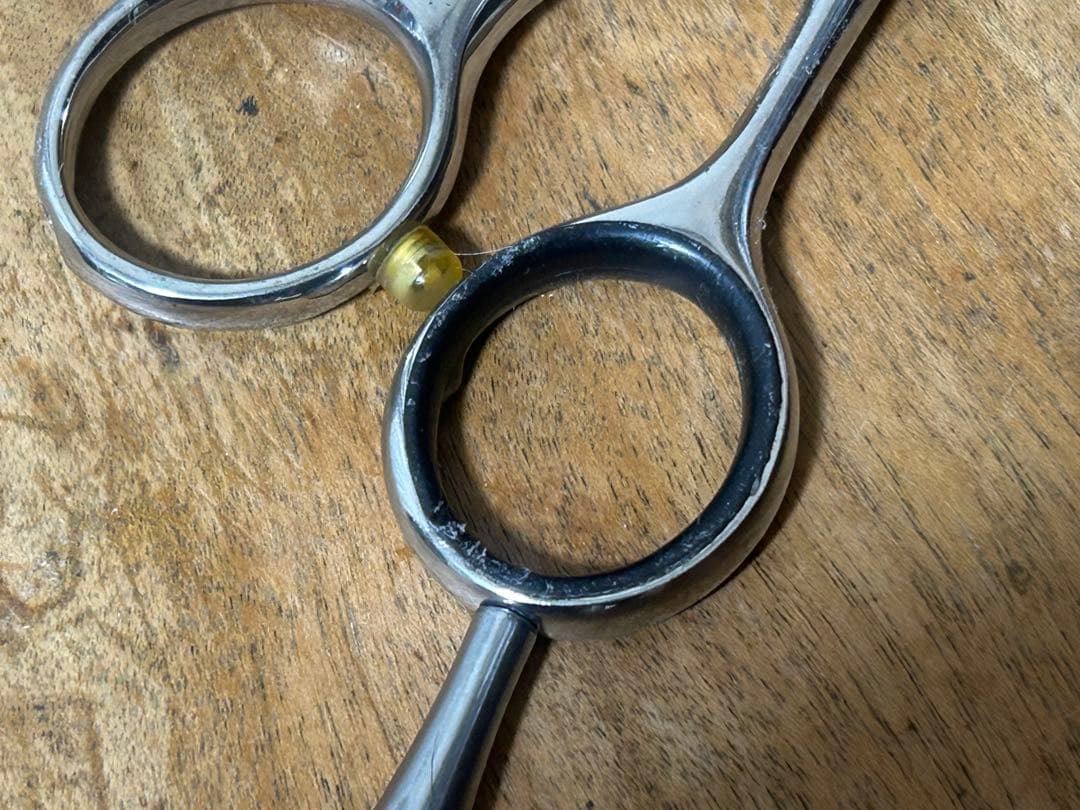 最終値下げ◇中古◇文誠社 左利き トリミング7インチカーブシザー