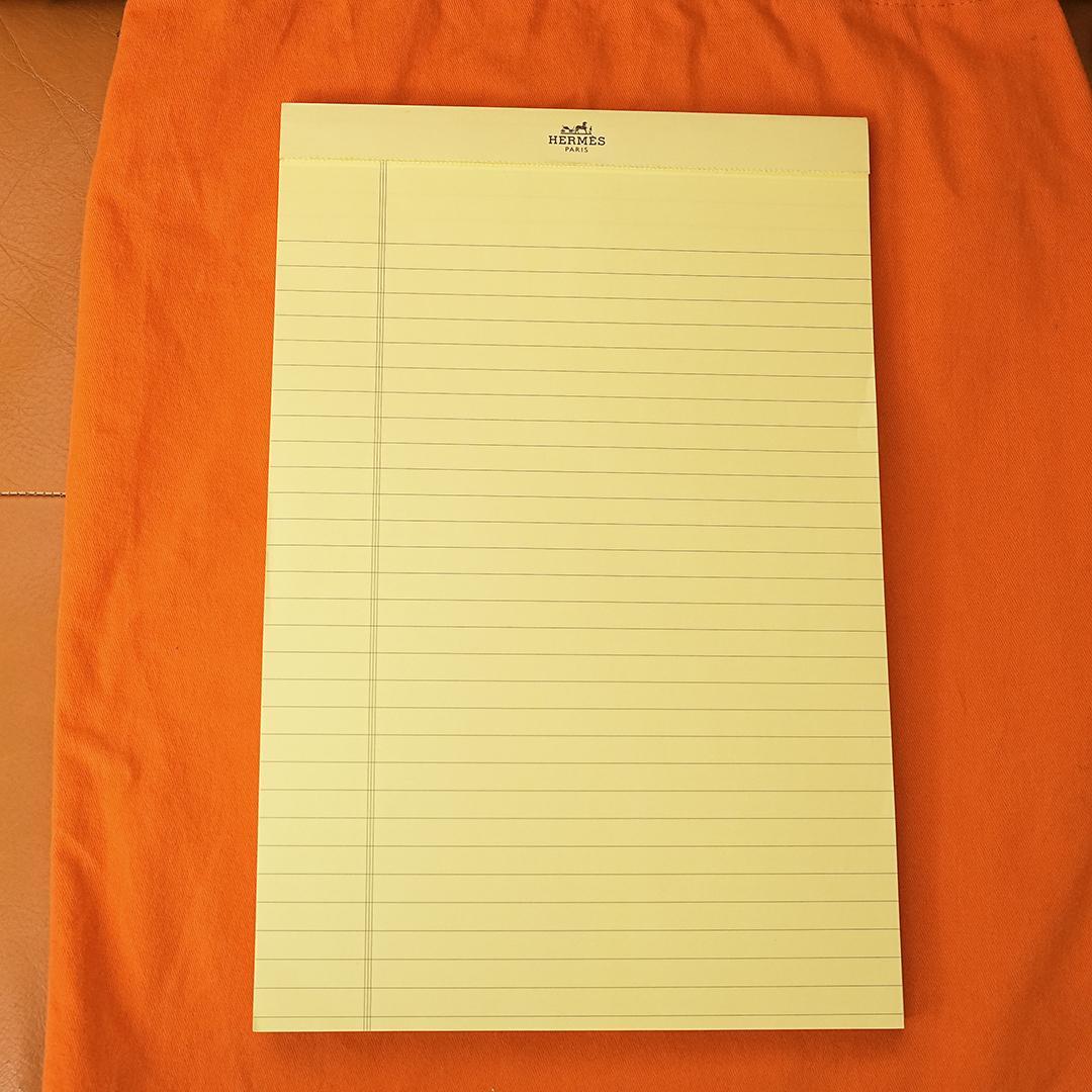 希少美品保存袋付き エルメス A4ノートカバーバイカラーアジェンダ