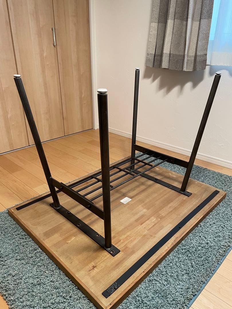 クラッシュゲート　クッパIIテーブル　天然木