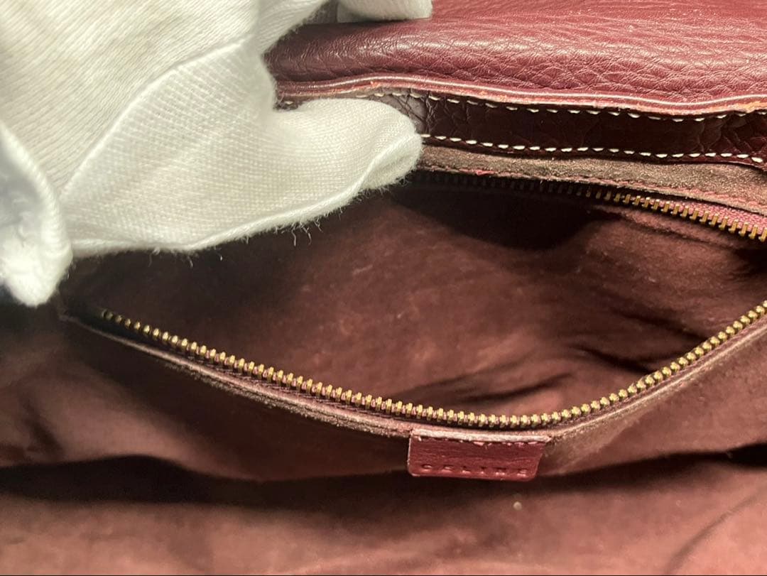 ★CELINE セリーヌ レザーハンドバッグ