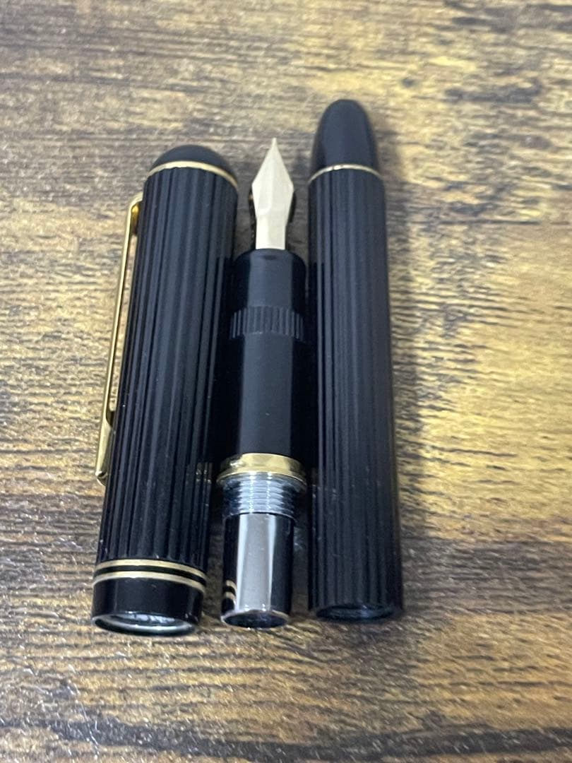 初代 ジャスタス 14金 ゴールド 万年筆 細字 パイロット 嵌合式