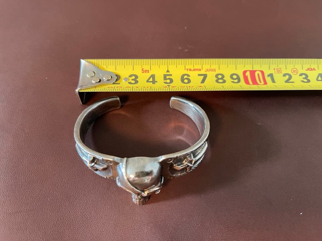 AG FACTORY祐天寺あるじゃん　スカルシルバーバングル