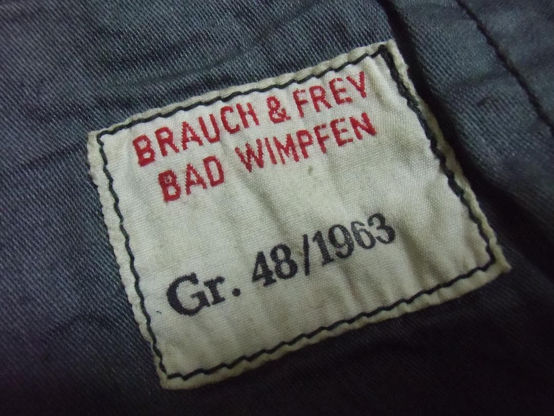 ＢＧＳドイツ連邦国境警備隊＊パンツァー/戦車/機甲科用レザー製バタフライパンツ