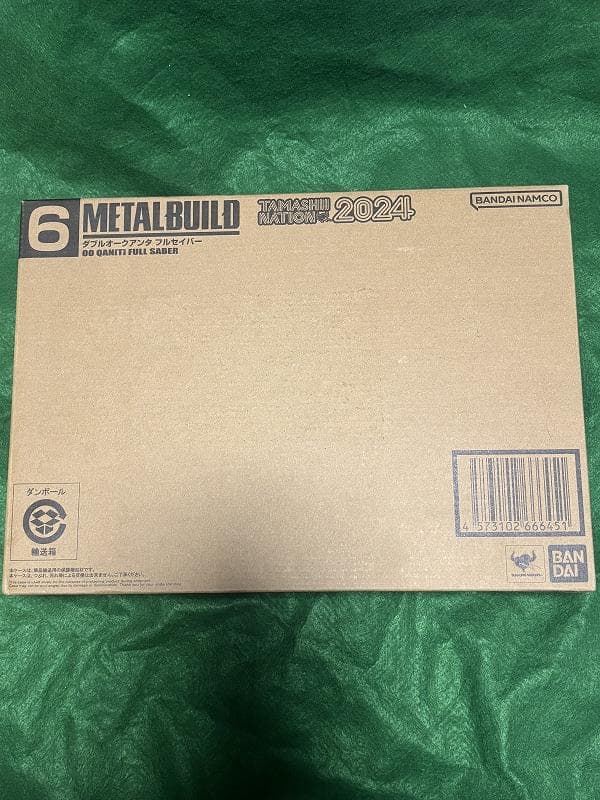 未開封品　L BUILD ダブルオークアンタ フルセイバー