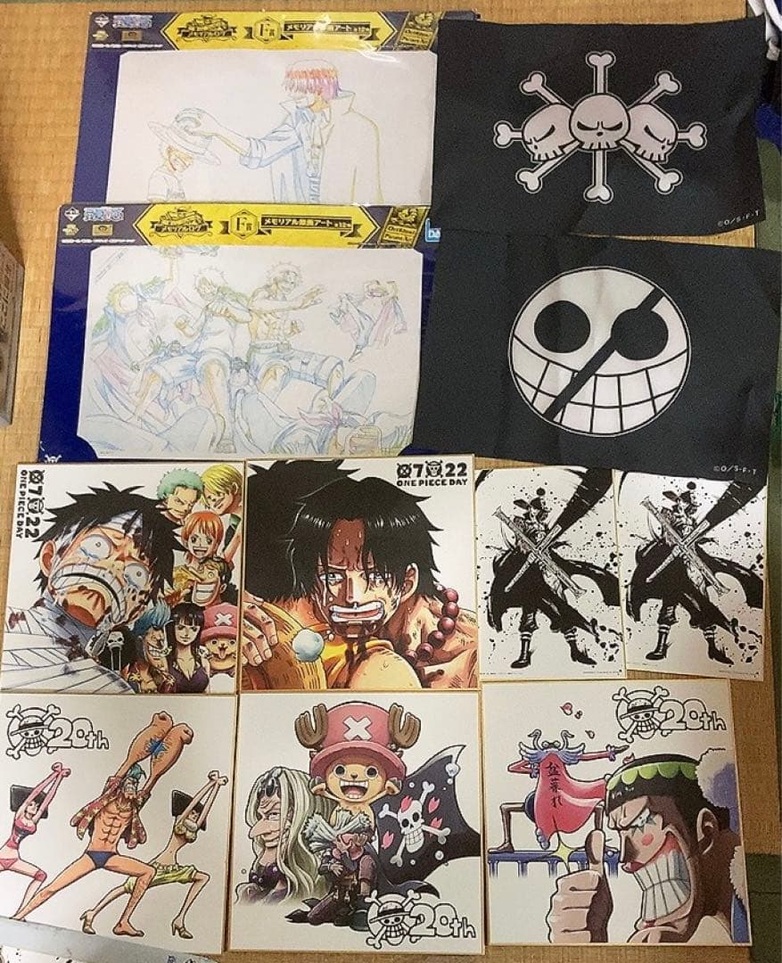 写真撮り直し・料金計算中です】ONE PIECEグッズ【まとめ売り】｜写真