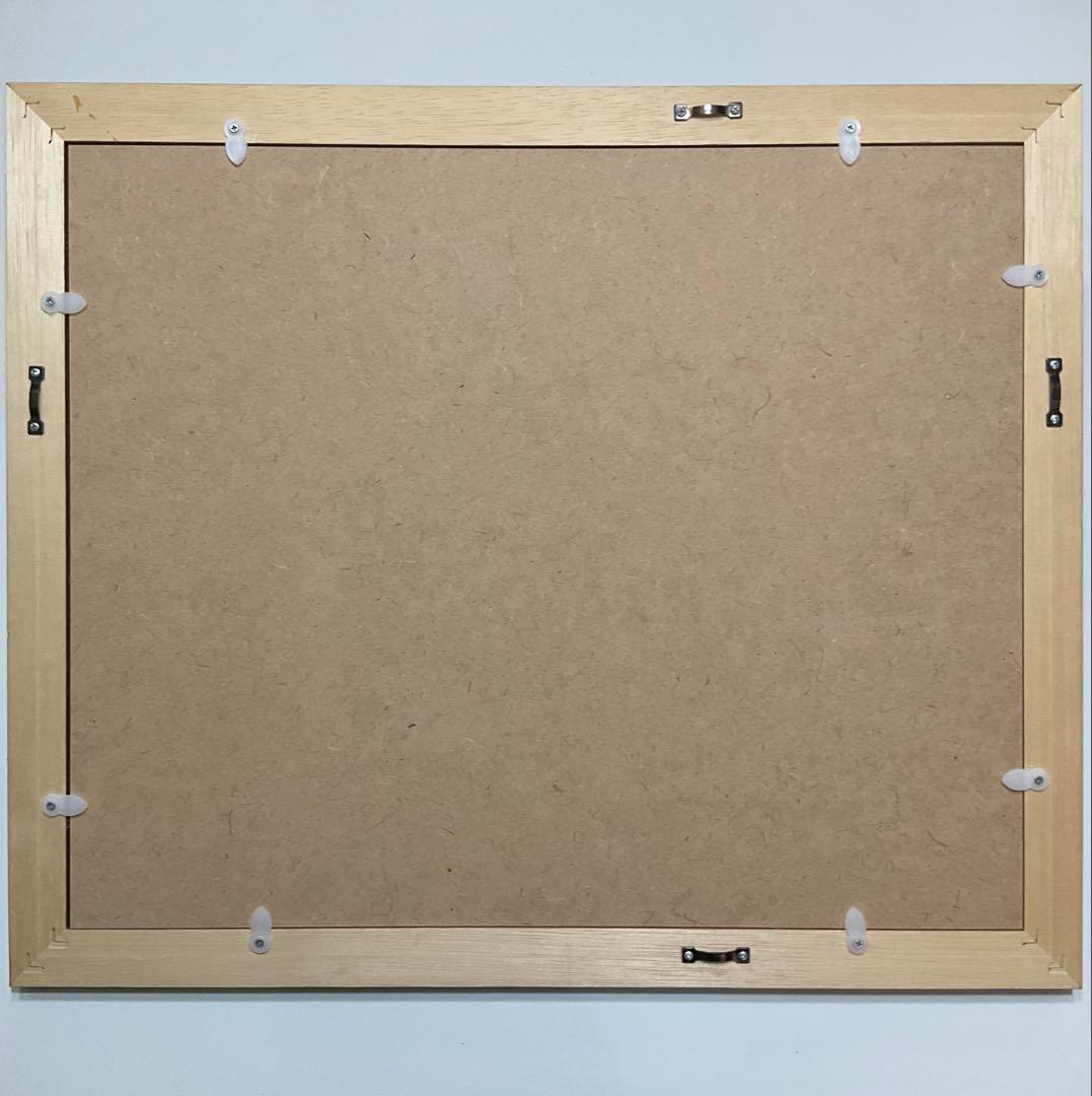 絵画・額縁・版画・安川眞慈・新品未使用・無事・赤富士・美術品