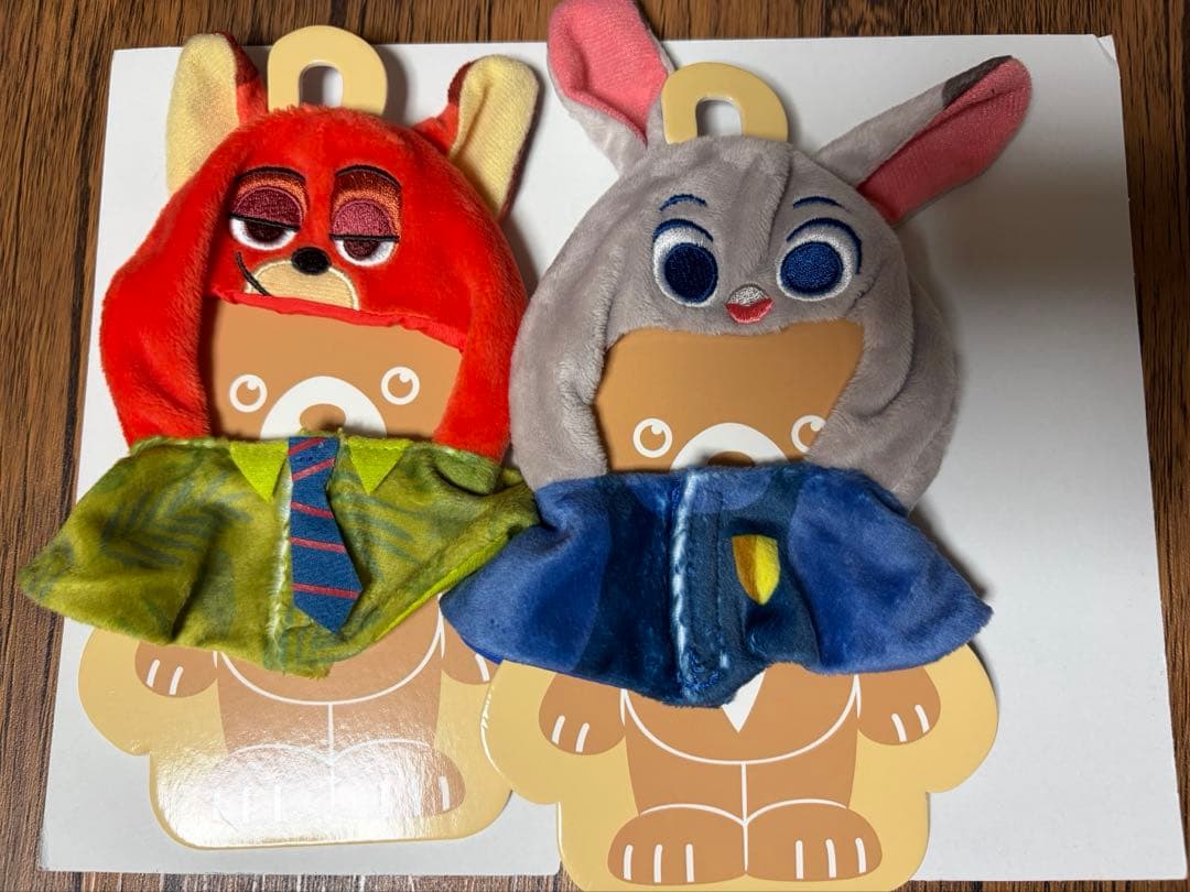 ズートピア ニック ジュディ ユニベアシティ ぬいぐるみコスチューム