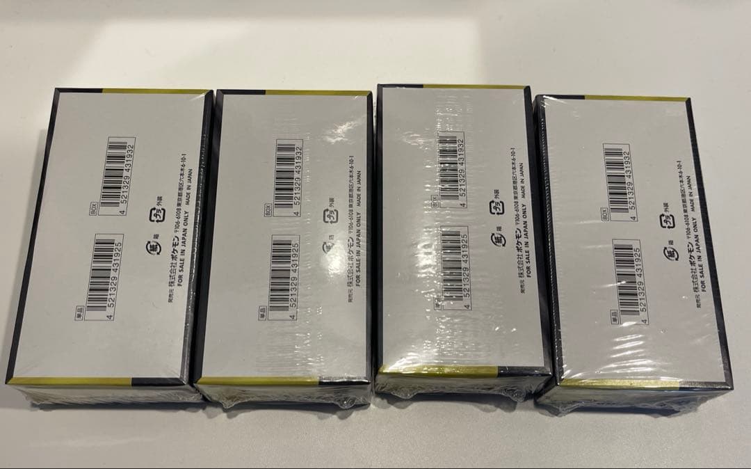 ポケモンカード　MEGAドリームex 新品未開封　全シュリンク付き　4BOX