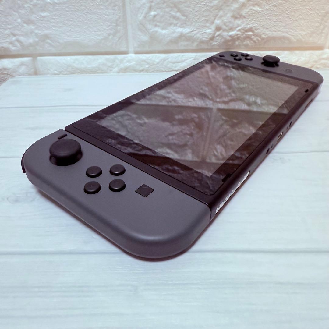 【美品】Nintendo Switch 本体 グレー 2023年バッテリー強化版