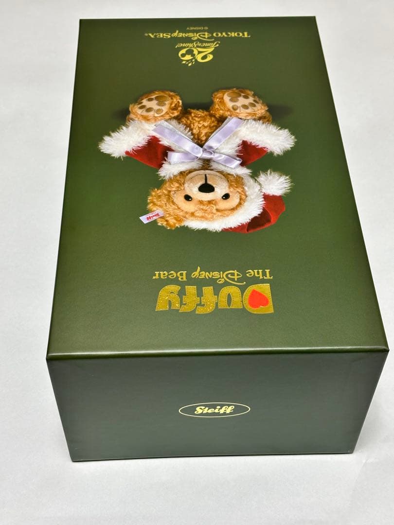 【新品】ダッフィー　サンタ　ぬいぐるみ ダッフルバッグ付き　クリスマス　限定