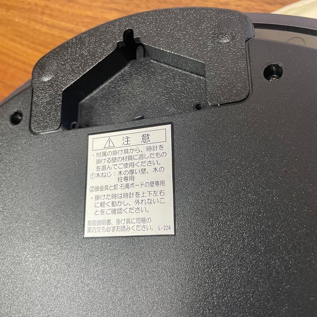 SEIKO エンブレム 水晶時計 HS527K 34.5cm 動作確認済