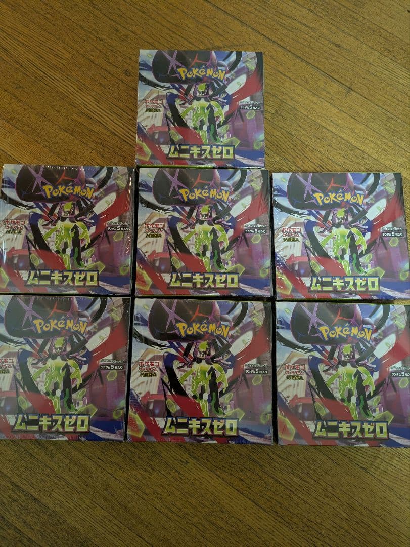 新品未開封】【シュリンク付き】ポケモンカード ムニキスゼロ 7BOX(7箱