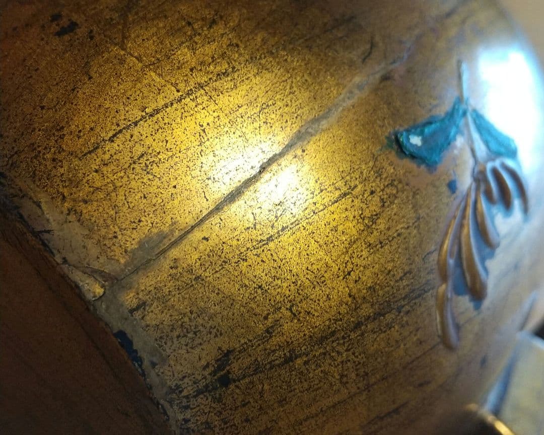 骨董 打出の小槌！木製 来福