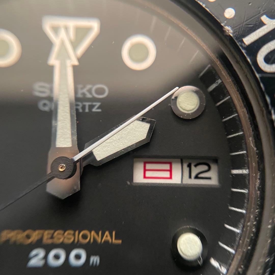 電池交換済　セイコー プロフェッショナル 200mダイバー