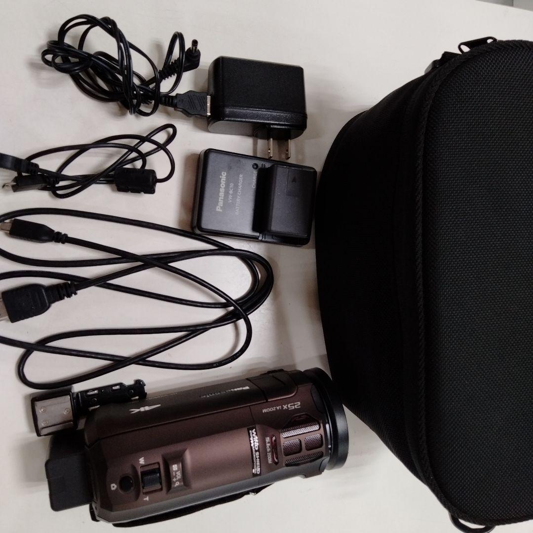 Panasonic HC-VX980M 4K ビデオカメラ収納バッグ付き！