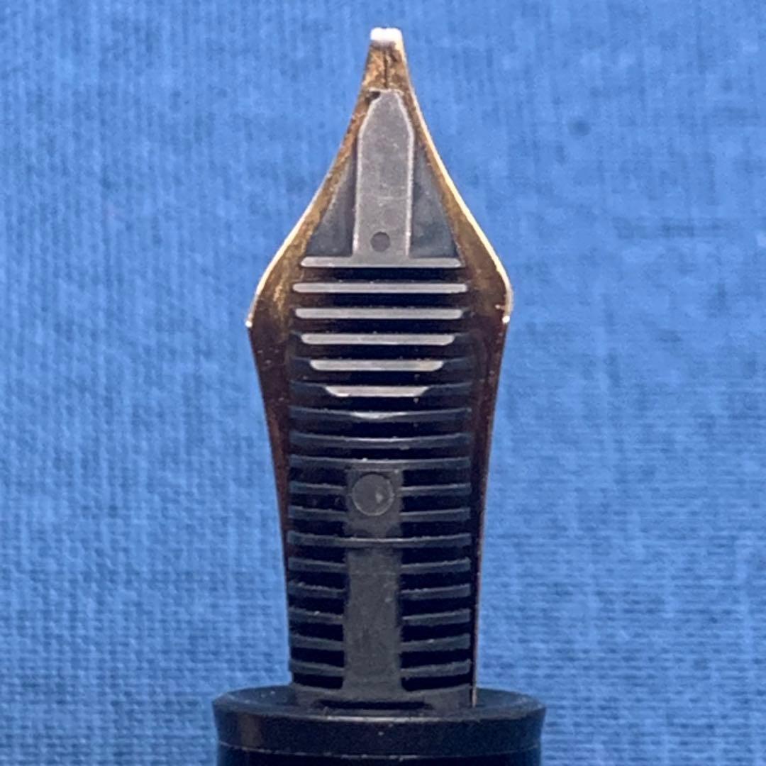 モンブラン 149 中白18K B太字 ヘミングウェイ芯 マイ