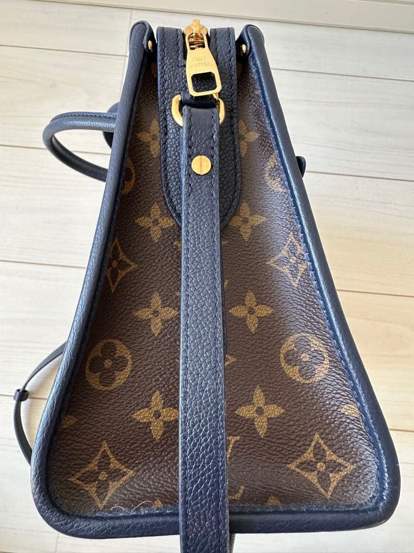 ルイ・ヴィトンポパンクールPM 2WAYハンドバッグモノグラムキャンバスマリーヌ