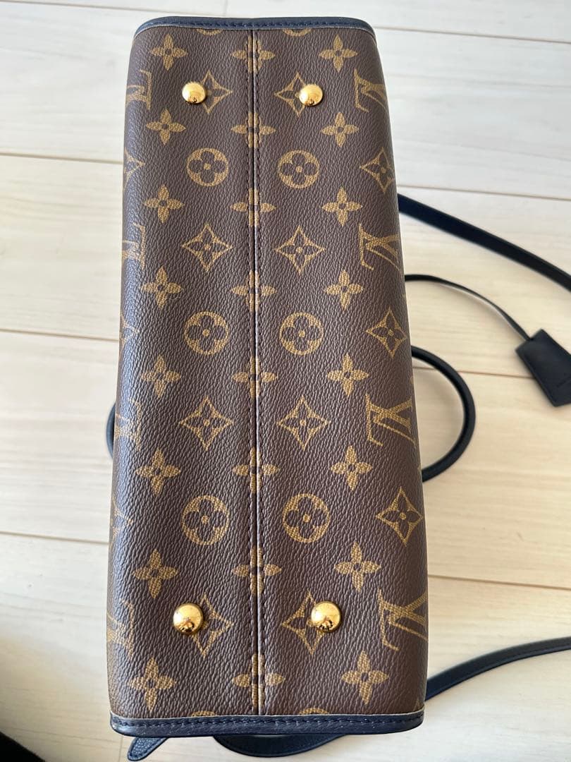 ルイ・ヴィトンポパンクールPM 2WAYハンドバッグモノグラムキャンバスマリーヌ