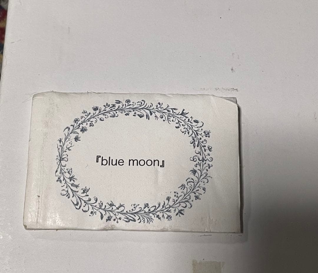 真作　Fukasawa Naoko「Blue Moon」水彩 ゴスロリ　アリス