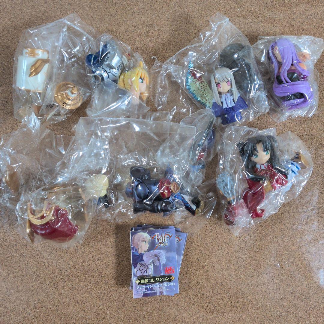 Fate stay night 胸像コレクション アナザーバージョン 全5種