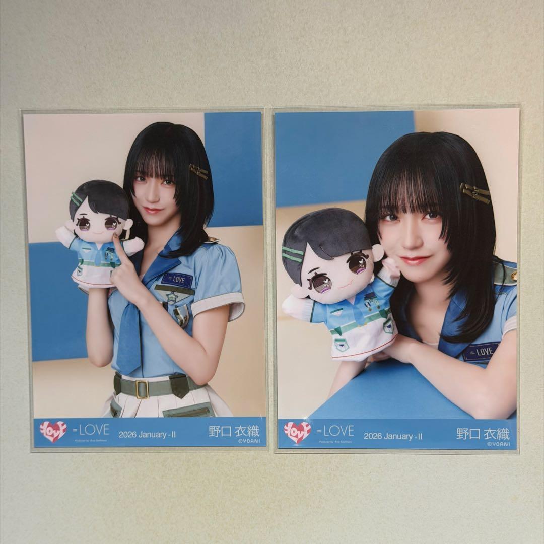 イコラブ 野口衣織 モーリーファンタジーコラボ④ 生写真 セミコンプ