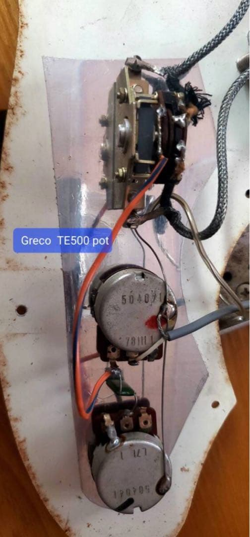 激鳴り】Greco TE500 1978年製 テレキャスターシンライン