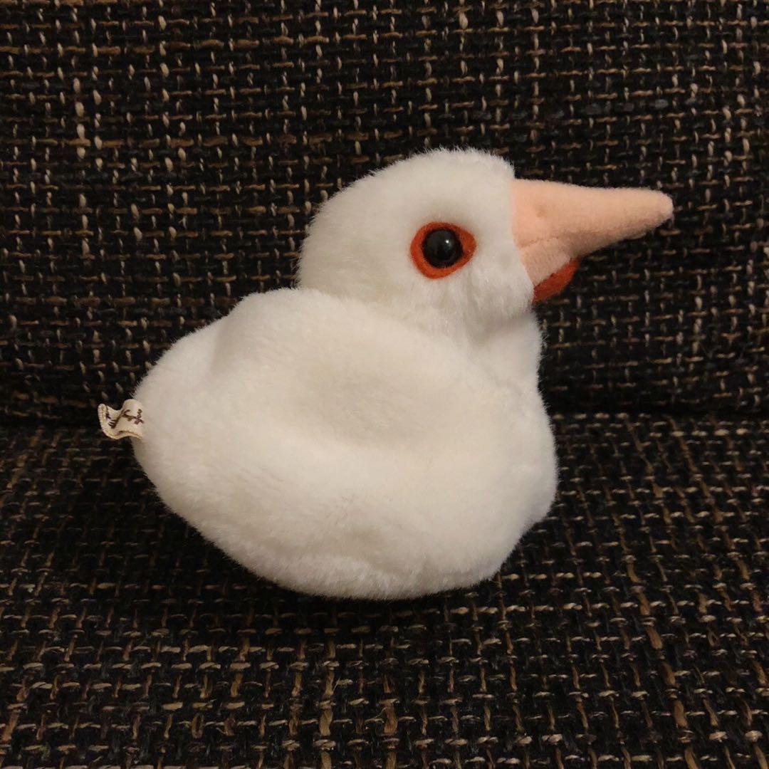 やまね工房　ぬいぐるみ　こうのとりのひな　コウノトリ