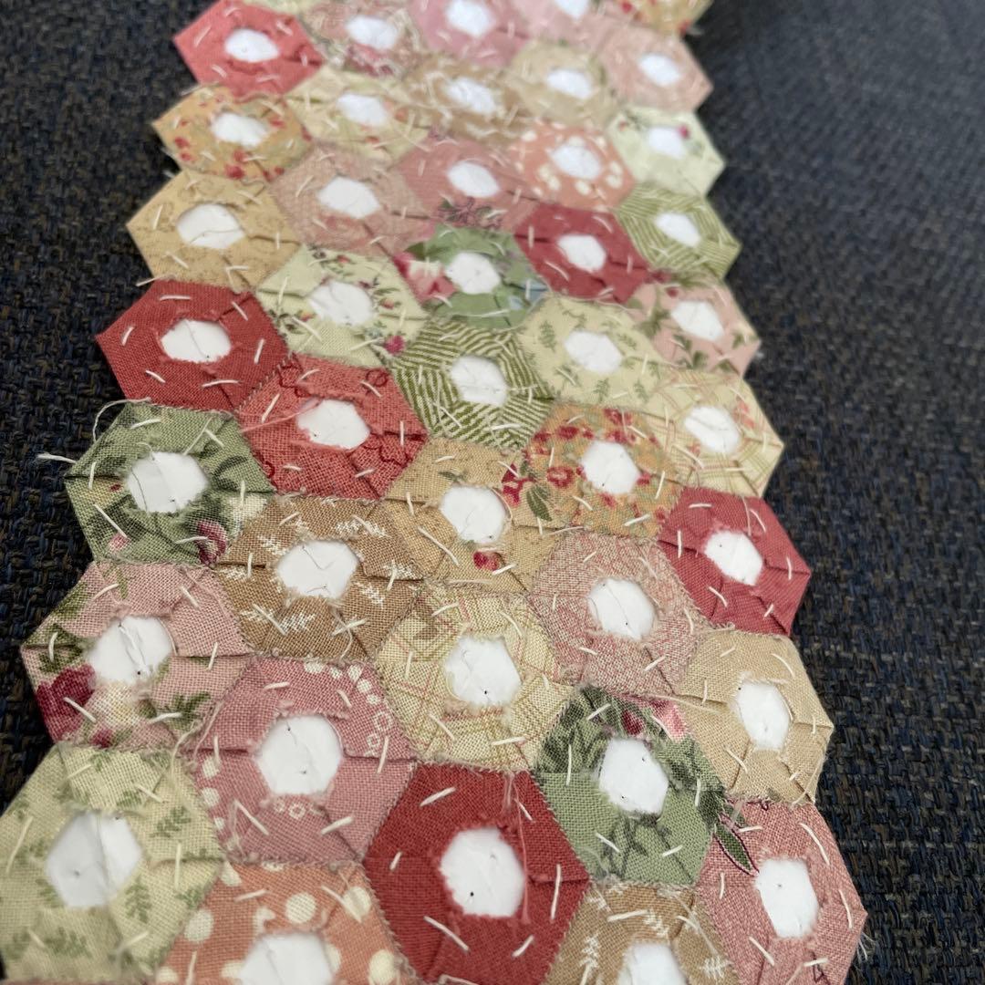 こうの早苗 オリジナルキット ソーイングボックス 製作途中