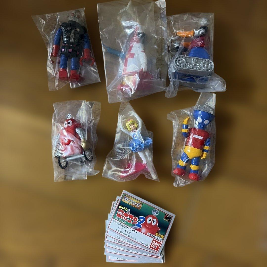 激レア★台紙付き！がんばれロボコンI〜5 全フルコンプ　フィギュア