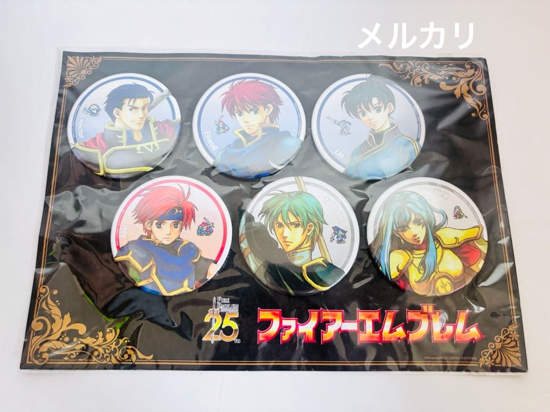 ファイアーエムブレム 25周年 コミックマーケット 缶バッジセット