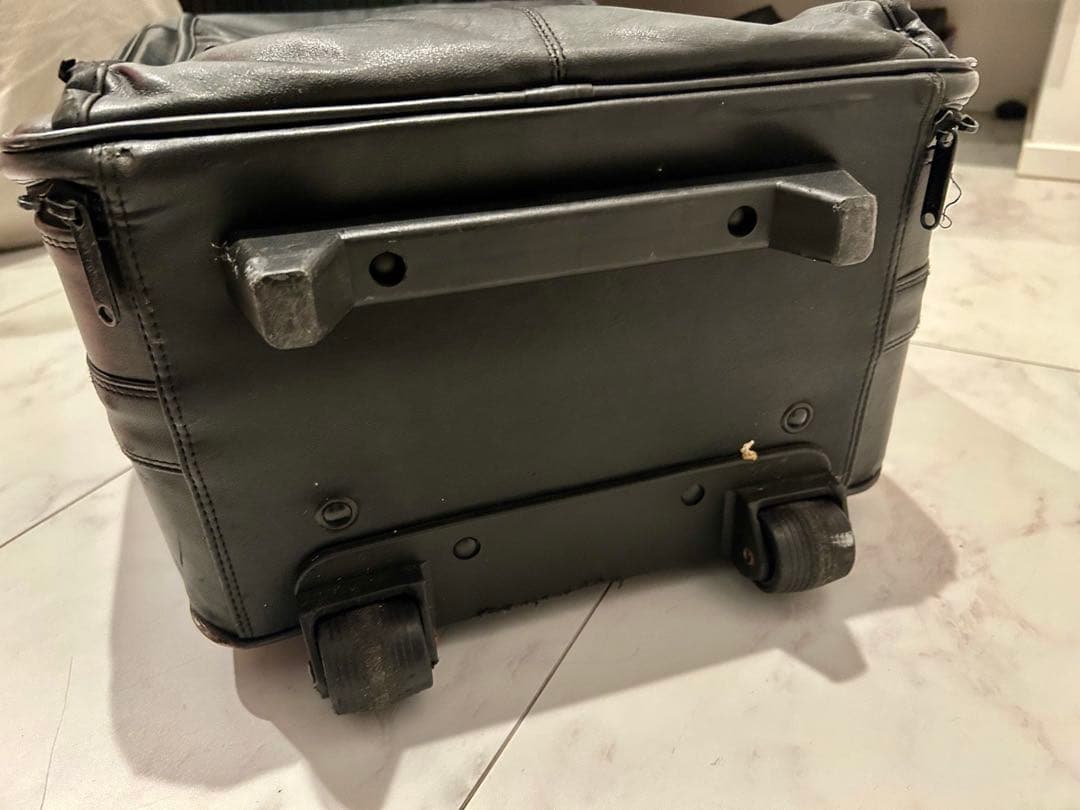 ビンテージ TUMI 黒 レザー キャリーケース