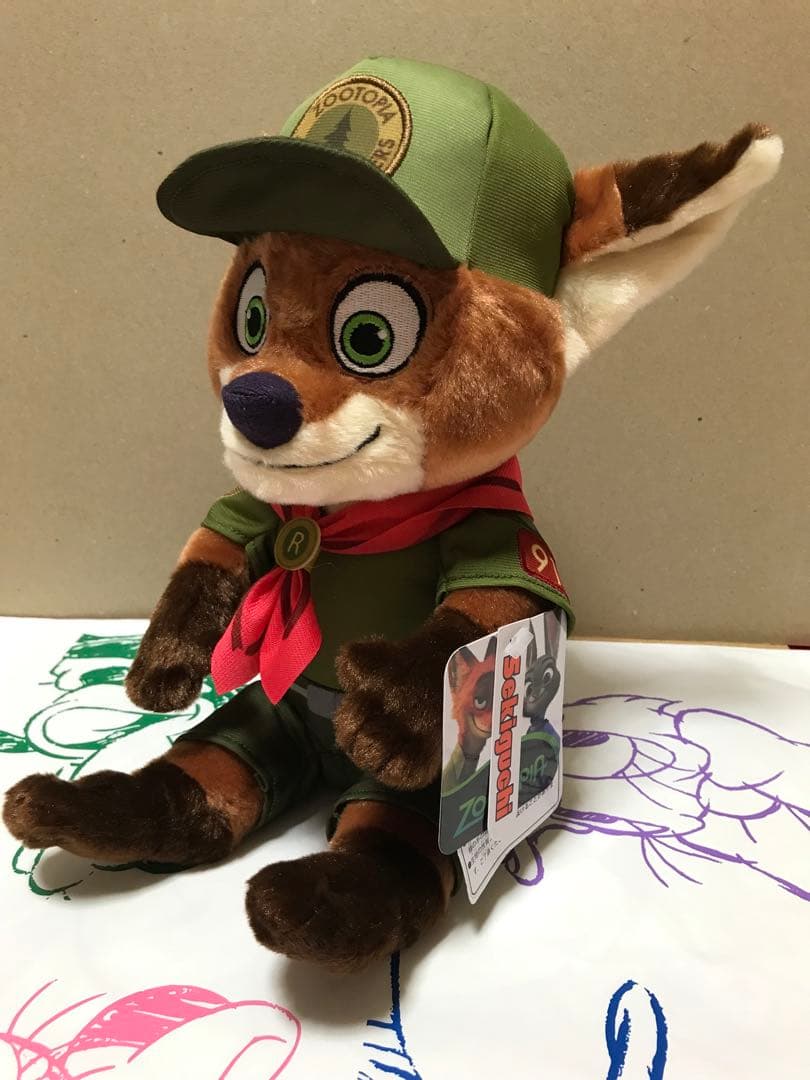 限定品】ぬいぐるみ ニック ジュニアレンジャー ズートピア