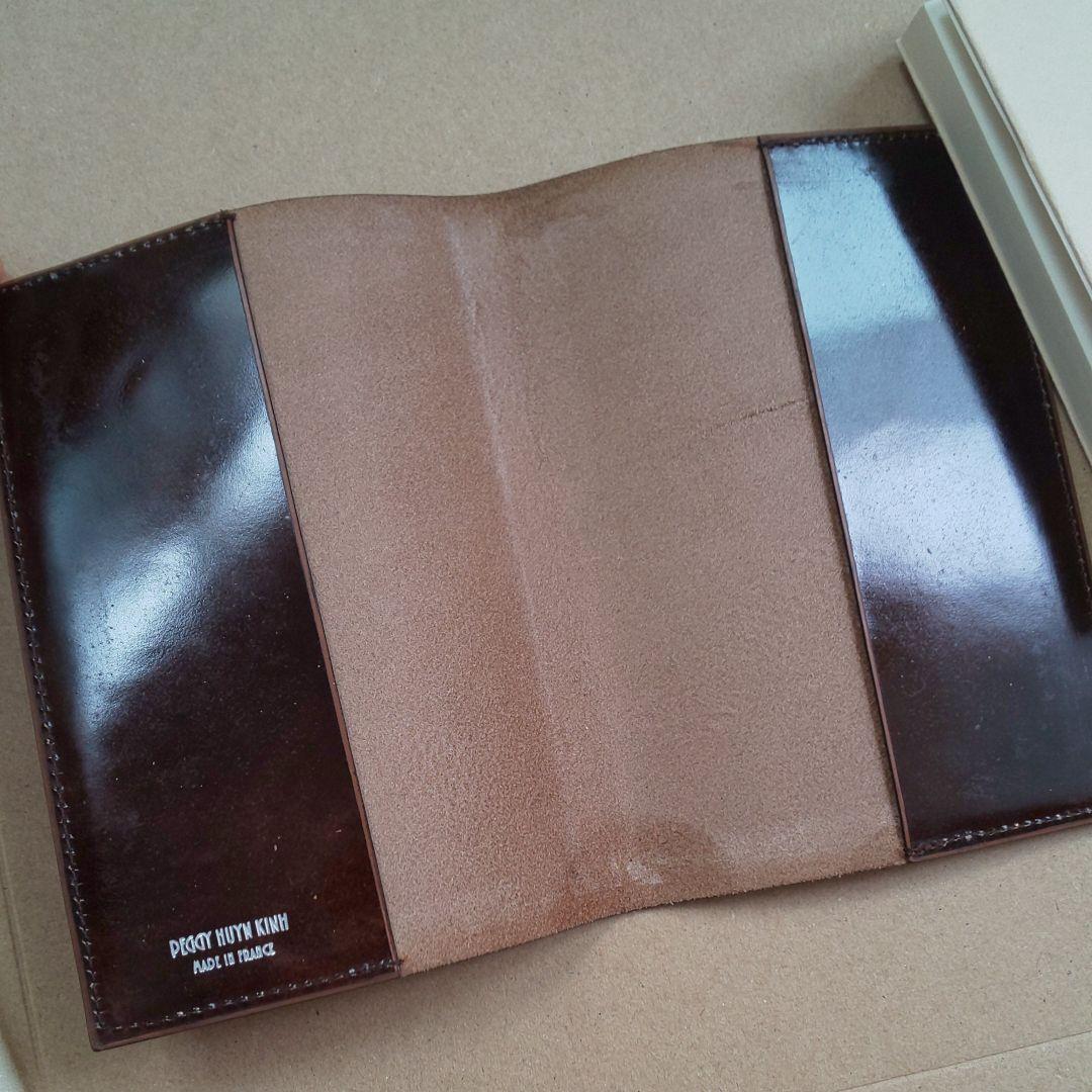 革ノート ペギーヒュンキン トカゲ フランス 手帳カバー