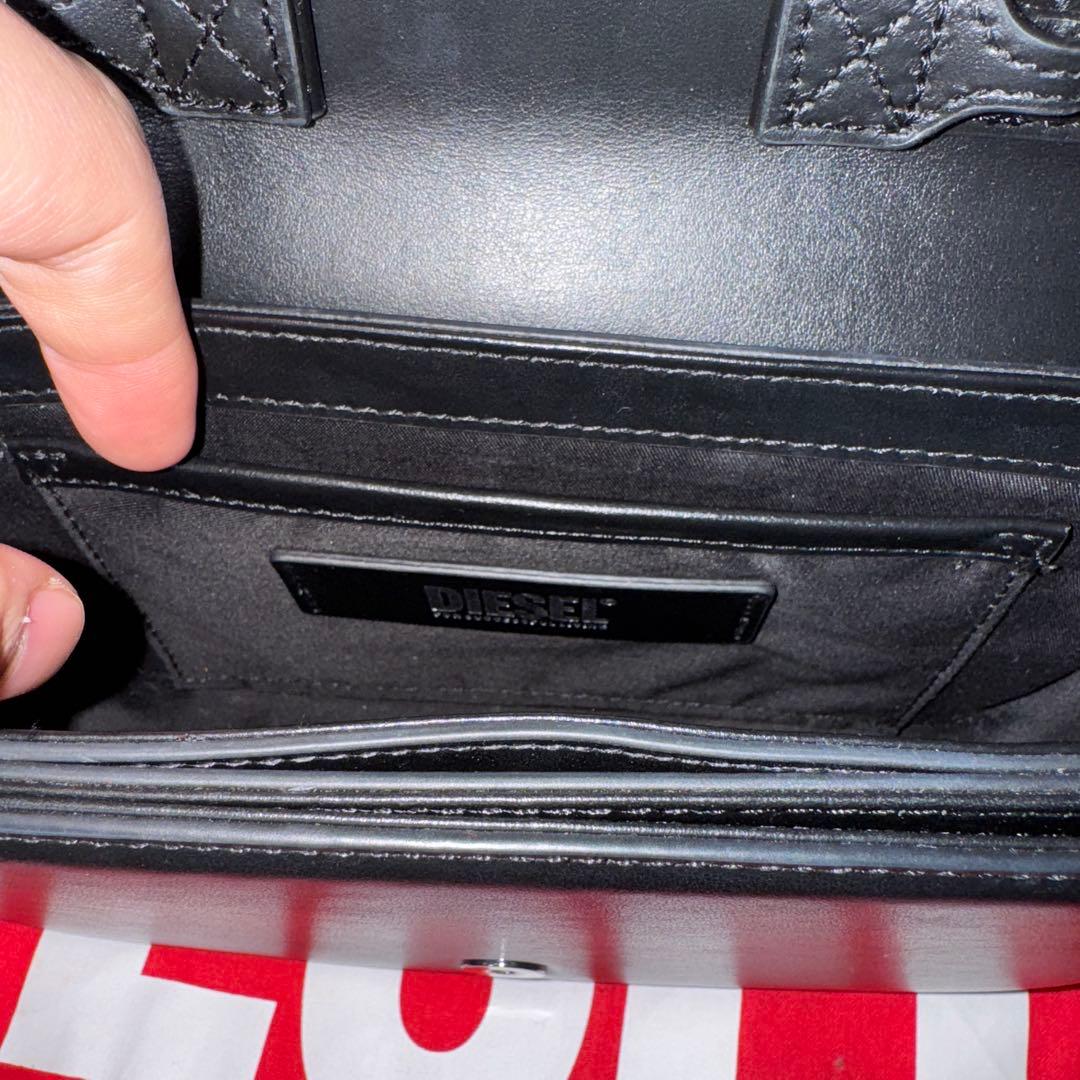 DIESEL 1DR ハンドバッグブラック
