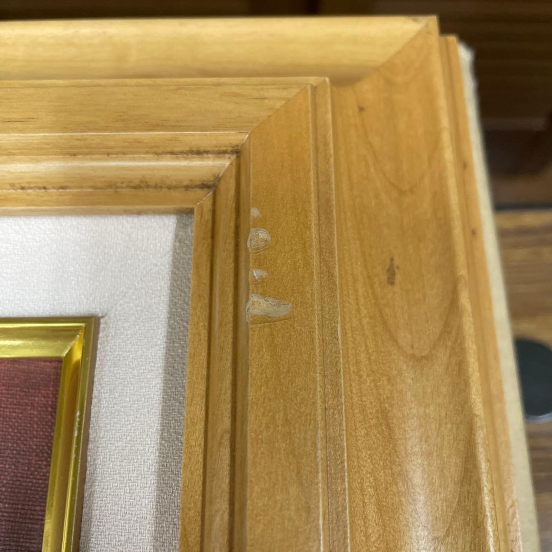 【油絵・模写・原寸大】モディリアーニ『おさげの少女』(P12号、額付き)