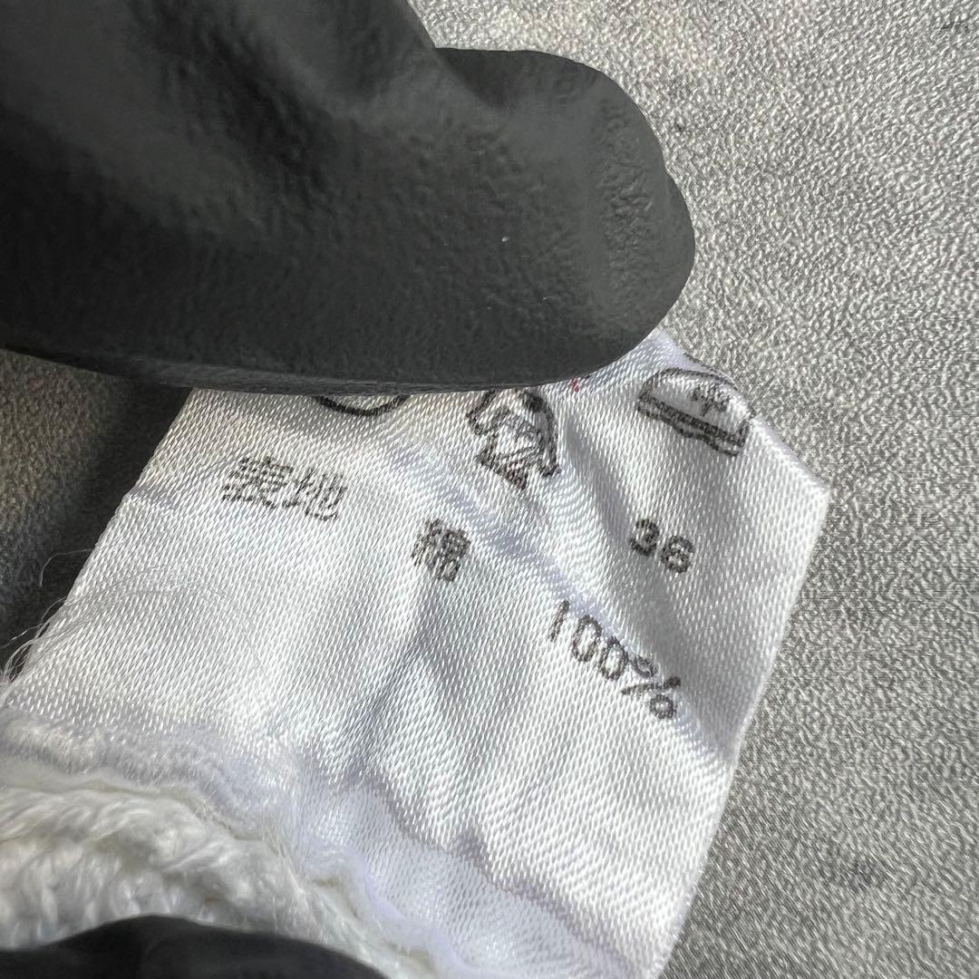 Ralph Lauren　ラルフローレン　サマーニット　ポロシャツ　刺繍ロゴ　M