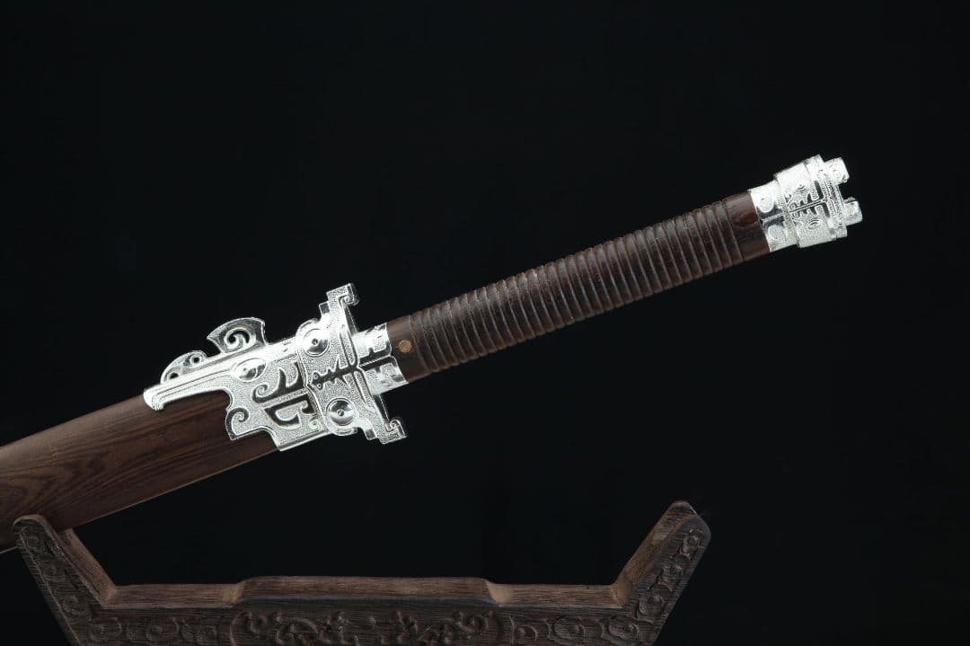 1059-武具 刀装具 日本刀　模造刀 居合刀 武士道 武蔵 鑑賞用 手鍛造打